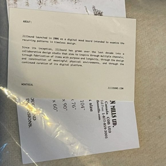 Jjjjound Wool Blanket cream - Picture 2 of 3